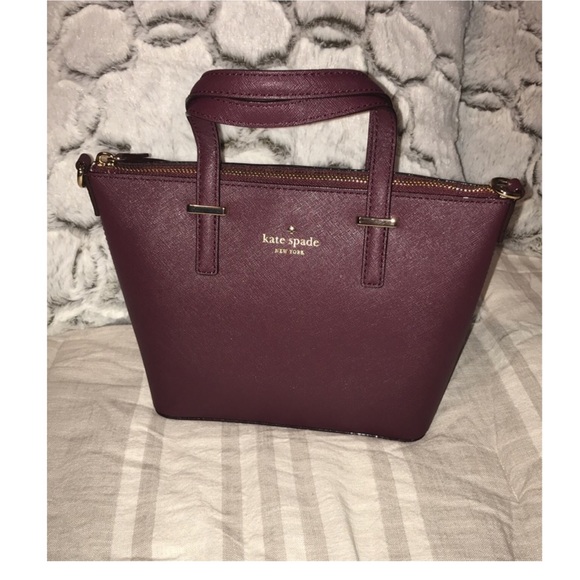 kate spade Handbags - Kate Spade Mulled Wine Cedar Street Harmony!
